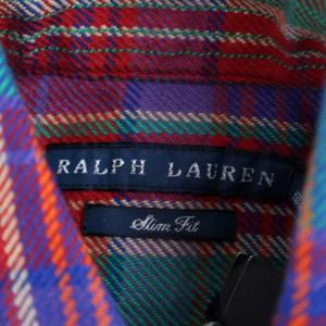 RALPH LAUREN シャツ 長袖 チェック 4 160/88A S マルチカラー