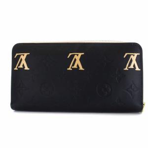 LOUIS VUITTON M91470 ヴェルニ ジッピーウォレット リカラー 長財布 ラウンドファスナー ブラック