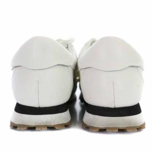 TORY BURCH TORY SPORT スニーカー ローカット レザー フリル 6M 23cm 白 ホワイト