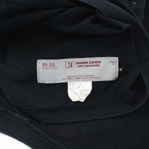 UNDERCOVER 99SS ヴィンテージ Tシャツ カットソー 半袖 プリント S 黒 ブラック