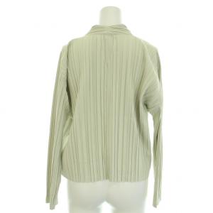 PLEATS PLEASE ISSEY MIYAKE イッセイミヤケ PP73-JD501 プリーツカーディガン 長袖 3 L ベージュ