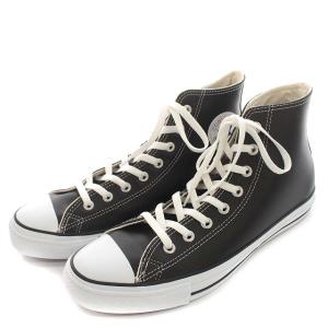 オールスター レザー 1B908 LEA  ALL STAR HI ハイカット スニーカー US11.5 30cm 黒 ブラック