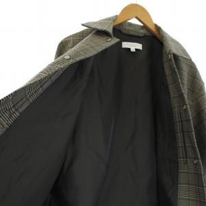 BEAUTY&YOUTH UNITED ARROWS TWグレンチェックコーチジャケット ブルゾン アウター M 茶 ブラウン