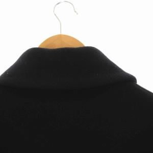 STELLA McCARTNEY ウールコート ショート アウター 44 S ブラック 602094