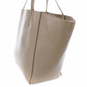 CELINE ホリゾンタルカバ トートバッグ レザー ベージュ