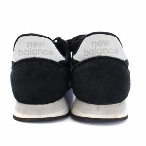 New Balance U220FI スニーカー スエード US6 ブラック