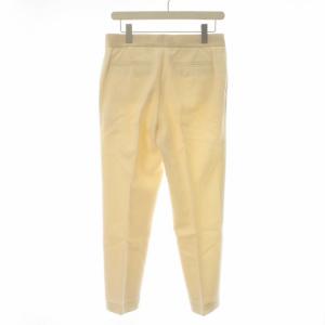 Drawer ウールツイルベーシックパンツ スラックス パンツ 38 M アイボリー
