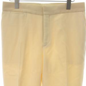 Drawer ウールツイルベーシックパンツ スラックス パンツ 38 M アイボリー