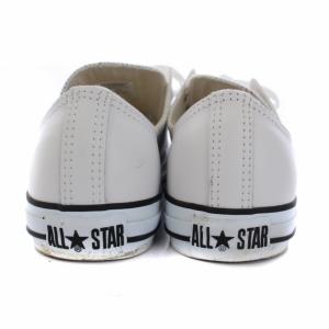 CONVERSE LEA ALL STAR OX スニーカー シューズ レザー US9 27.5cm 白 ホワイト 1B905