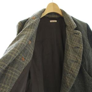 KAPITAL ツイードクレイジージャケット テーラードジャケット グレンチェック ヘリンボーン柄 0 XS ベージュ K1409LJ99