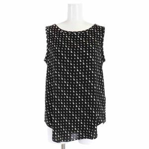 Theory 18AW TRAIANGLE STRIPE SHELL TANK J TRAIANGLE STRIPE SMOCKED CULOTTE