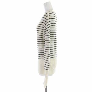 Theory 19SS CASHCOTTON STRIPED BOATNECK ニット セーター ボートネック プルオーバー カシミヤ混