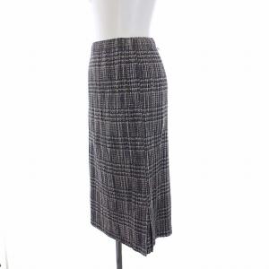 PLEATS PLEASE ISSEY MIYAKE イッセイミヤケ プリーツスカート チェック 3 グリーン