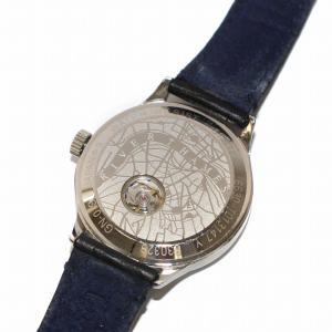 PAUL SMITH 腕時計 自動巻き アナログ 革ベルト 3針 黄緑 グリーン 黒 ブラック 6630-T013147