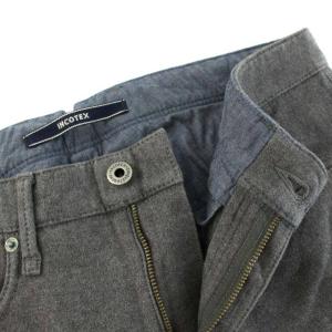INCOTEX スローウェア SLOWEAR スカイスリム SKY SLIM パンツ ジップフライ W31 M グレー