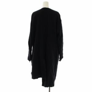 Y's YB-C02-126 COLLARLESS ASYMME COAT