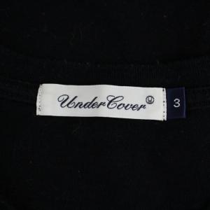 UNDERCOVER ORDER DISORDER TEE Tシャツ カットソー 半袖 クルーネック ロゴ プリント 3 L 黒 ブラック