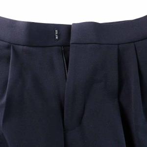 ENFOLD テーパードパンツ スラックスパンツ ロング 38 M 紺 ネイビー