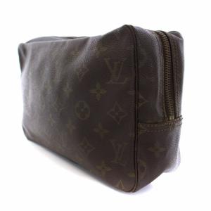 LOUIS VUITTON M47522 トゥルーストワレット28 モノグラム セカンドバッグ ブラウン