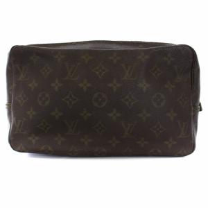 LOUIS VUITTON M47522 トゥルーストワレット28 モノグラム セカンドバッグ ブラウン
