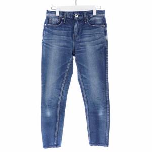 ザ ステラ THE STELLA デニムパンツ ジーンズ スキニー スリム 22 XS 青 ブルー 980219