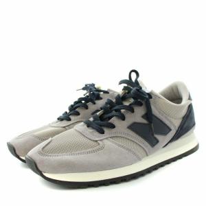 New Balance M730GGN スニーカー スエード メッシュ UK10.5 グレー