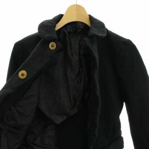 COMME des GARCONS COMME des GARCONS コムコム AD2005 ジャケット ブルゾン アウター ラウンドカラー M 黒 ブラック