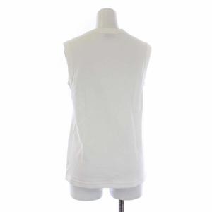 MADISONBLUE CREW NECK SLEEVELESS TEE クルーネック スリーブレスT ノースリーブカットソー 00 XS 白 ホワイト