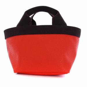 Hervé Chapelier リュクス舟型トートS トートバッグ ハンドバッグ 赤  701GP
