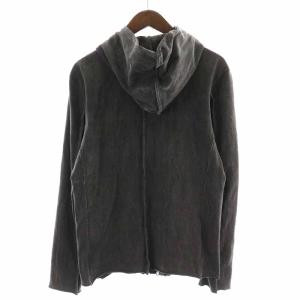 ATTACHMENT ジャケット パーカー ジップアップ 顔料染め 長袖 2 M グレー