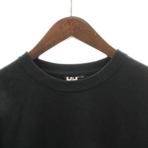 HELLY HANSEN Tシャツ カットソー ロンT 長袖 プリント L 黒 ブラック
