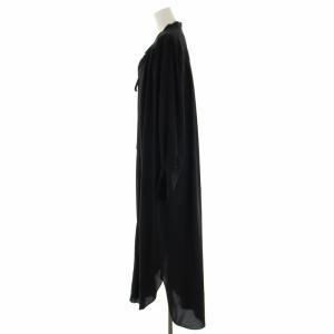 ADORE 531-1140318 21SS shakeアムンゼン シャツワンピース ロング 36 ブラック 