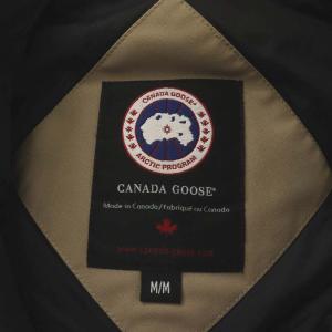 CANADA GOOSE EUL-6123 EXPEDITION PARKA ダウンジャケット フード ファー M ベージュ 
