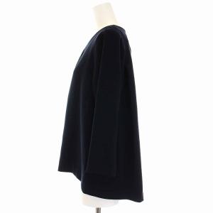 McGREGOR セットアップ 上下 ブラウス カットソー 七分袖 パンツ M 紺 ネイビー