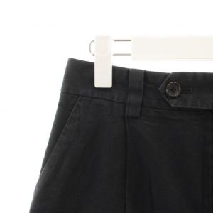 MARGARET HOWELL 20SS コットンリネンシルクスカート スカート ロング Aライン 2 M 黒 ブラック