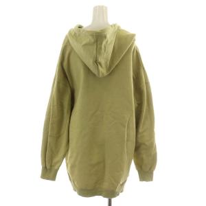 nagonstans 21SS Hard Sweat スタンドN/C パーカー プルオーバー コットン 38 M 黄緑 470ES180-0770