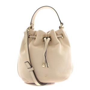 Cobble Hill Wyatt 巾着 ショルダーバッグ ポシェット ハンドバッグ 2Way レザー ベージュ PWRU4352