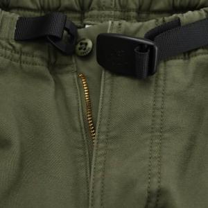 GRAMiCCi BONDING NN-PANTS JUST CUT クライミングパンツ テーパードパンツ ロング ベルト S カーキ GMP-20F063