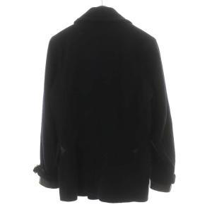 Nigel Cabourn MILITARY PEA COAT Pコート ピーコート ウール ミドル丈 麻混 リネン混 44 XS 紺 ネイビー 8080000000