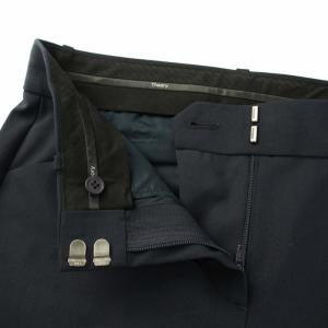 Theory テイラーカスタムマックス2 TAILOR CUSTOM.MAX2 スラックス パンツ ジップフライ タグ付き ウール 00