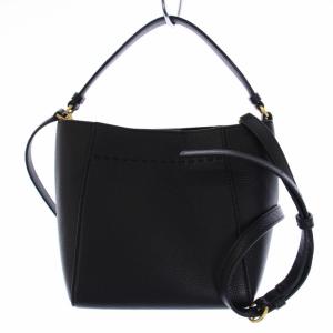 TORY BURCH マックグロー ショルダーバッグ 2way レザー 黒 74956 0086 963