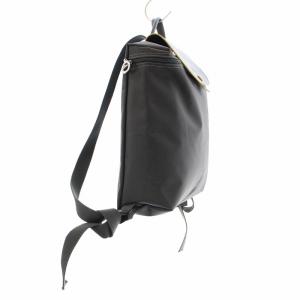Longchamp ルプリアージュ DEPOSE SAC A DOS リュックサック デイパック ナイロン レザー グレー L1699619300