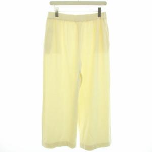 Theory 22AW Fine Smooth JSY Wide Pull On GH ワイドパンツ イージー ウール M 白 ホワイト