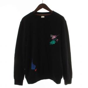 20AW スウェット トレーナー 長袖 刺繍 M 黒 ブラック