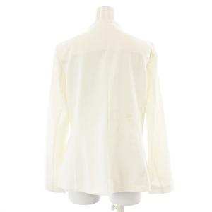 EPOCA 19SS 24 TWENTY FOUR JACKET Cool ノーカラージャケット シングル 肩パッド 薄手 42 L 白