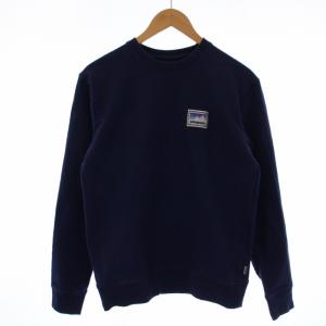 アップライザルクルー スウェット トレーナー プルオーバー 長袖 ロゴ S 紺 ネイビー 39541FA18