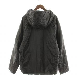 C.P. COMPANY 中綿ジャケット フード ジップアップ 大きいサイズ 56 ブラック
