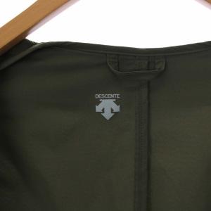 DESCENTE Pause テクニカルジャケット テーラードジャケット シングル 3B センターベント S 緑 グリーン DOR-T9486