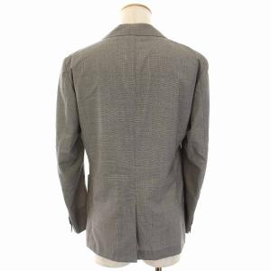 TOMORROWLAND ロロピアーナ シングルスーツ セットアップ 上下 テーラードジャケット 2B センターベント パンツ 46 M グレー