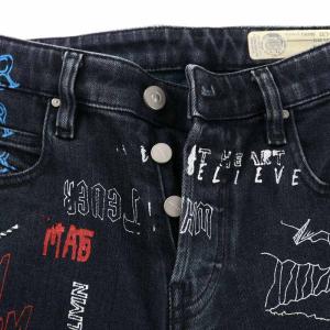 DIESEL babhila SLIM-SKINNY REGULAR WAIST デニムパンツ ジーンズ スキニー スリム ロング プリント